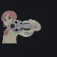 Misato Tachibana white custom crosshair