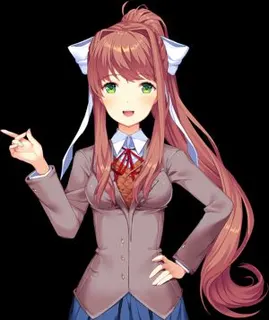 monika custom crosshair