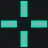 mooie croshair cyan custom crosshair