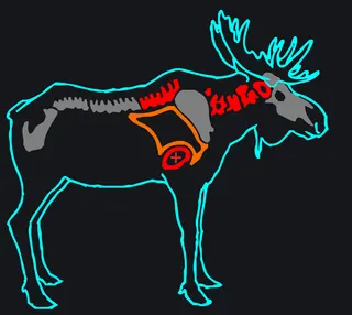 Moose [M] Лось custom crosshair