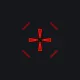 MrSavage - Pump red custom crosshair