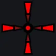 MrSavage - pump red custom crosshair