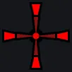 MrSavage - Pump red custom crosshair