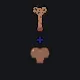 Mushroom in Heart orange custom crosshair