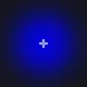 mw19 hipfire blue custom crosshair