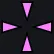 my pink purple custom crosshair