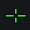 Native Stretched green custom crosshair