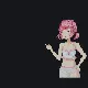 natsuki pointing white custom crosshair