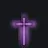 neon cross purple custom crosshair