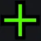 Neon Green Bright green custom crosshair