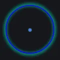 Neon Valo 0.1 blue custom crosshair