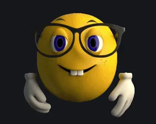 Nerd Emoji animated custom crosshair