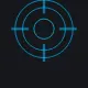 NeverLose cyan custom crosshair