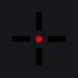 New black custom crosshair