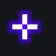 nice aiming cross blue custom crosshair