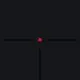 Nightforce ATACR FcDMx 1X red custom crosshair