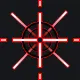 nono red custom crosshair