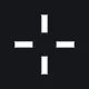 Normal Cross white custom crosshair