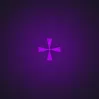 Normal With Glow (looks better on screen) purple custom crosshair