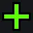 normal x green custom crosshair