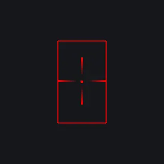 NSA Custom red custom crosshair