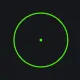 old siege 1.5 scope green custom crosshair