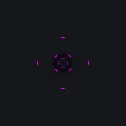 ON purple custom crosshair