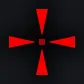 only hs red custom crosshair