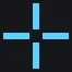 OP fortnite cyan custom crosshair
