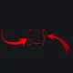 OVER THERE red custom crosshair