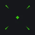 暗区突围无限（PC）自用 green custom crosshair