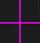 Pink Across the whole Screen black custom crosshair