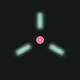Pink Blue Blur cyan custom crosshair
