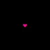 pink heart black custom crosshair