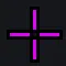 pink pge purple custom crosshair