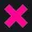 Pink X for DayZ pink custom crosshair
