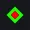 Pixel Diamond green custom crosshair
