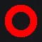 pixelated circle red custom crosshair