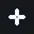 Plus white custom crosshair