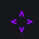Point violet purple custom crosshair
