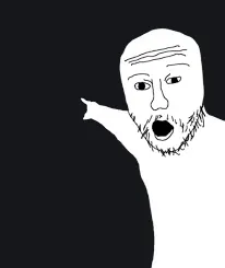 Pointer Meme white custom crosshair