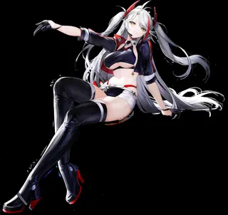 Prinz Eugen white custom crosshair