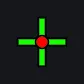pro green custom crosshair