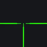 pu green custom crosshair