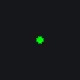 PUBG green custom crosshair