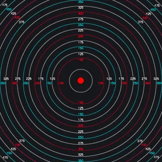PUBG小地图测距 custom crosshair