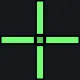 PUBG green custom crosshair