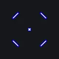 pump-fortnite blue custom crosshair