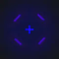 pump + smg blue custom crosshair