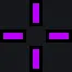 Purple + purple custom crosshair